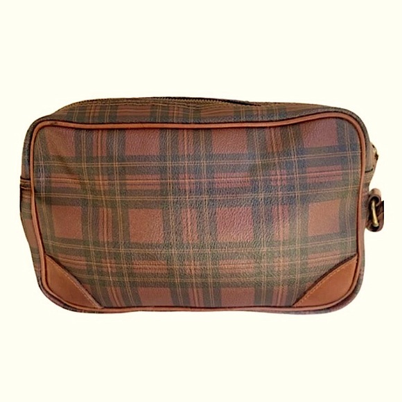 MRALPH LAUREN Tartan Plaid Crossbody Messenger Shoulder Bag Adjustable Strap - Picture 16 of 17